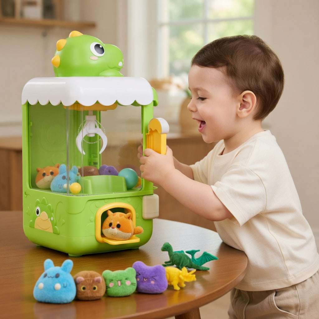 Dinosaur Claw Machine Game for Kids & Adults